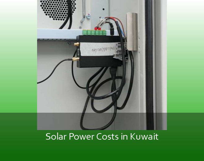 Solar Power Costs in Kuwait
